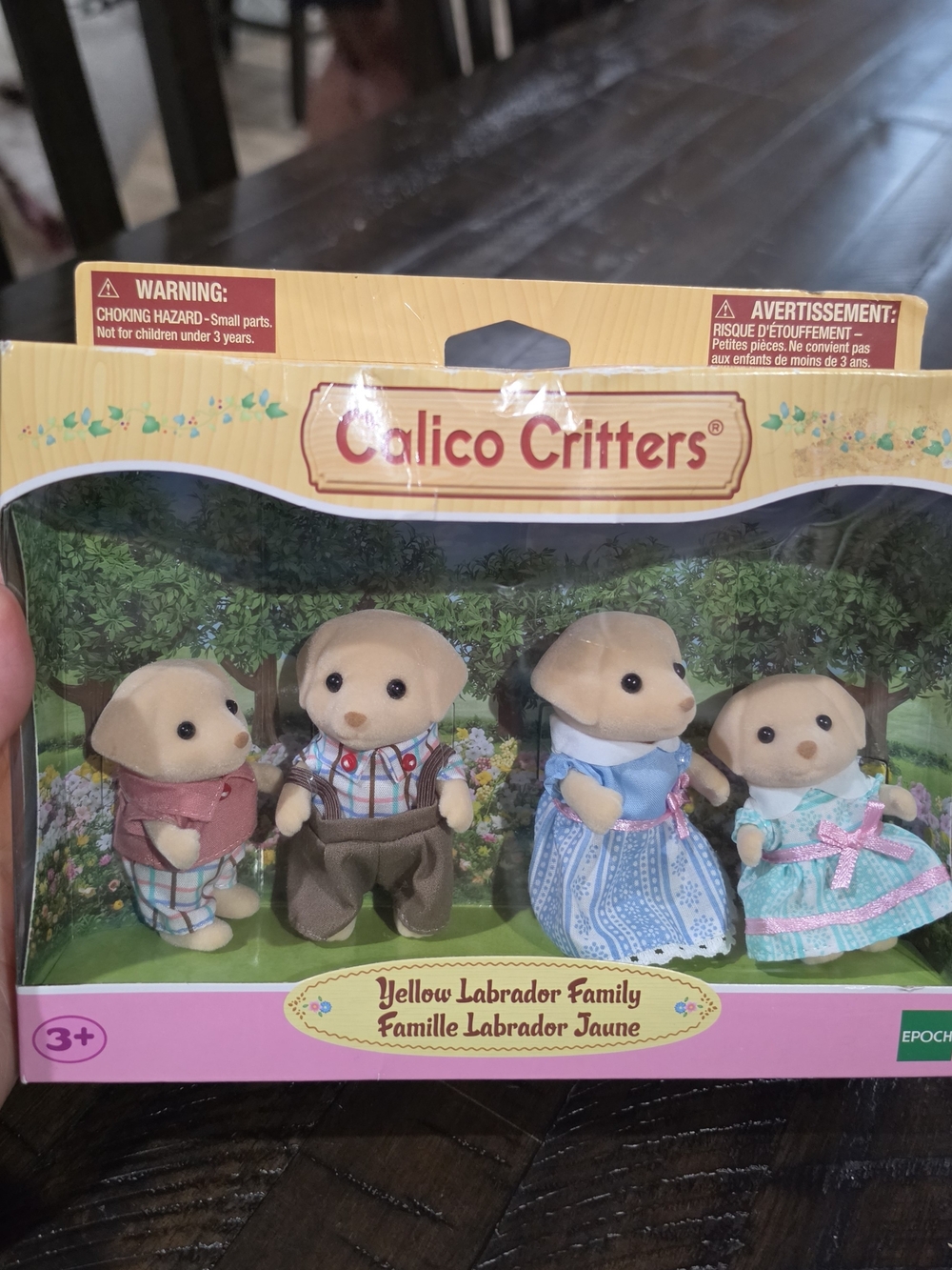Calico Critters Yellow Labrador Family Playset - Yellow